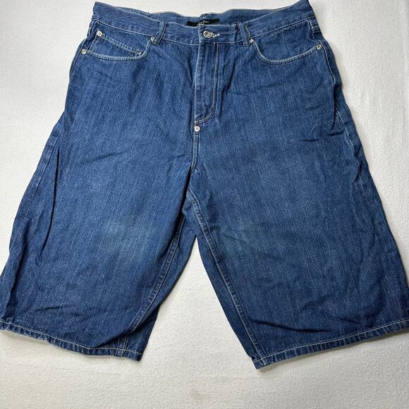 Sean John Other - Sean John Mens Size 36 Blue Bermuda Shorts Denim Cotton